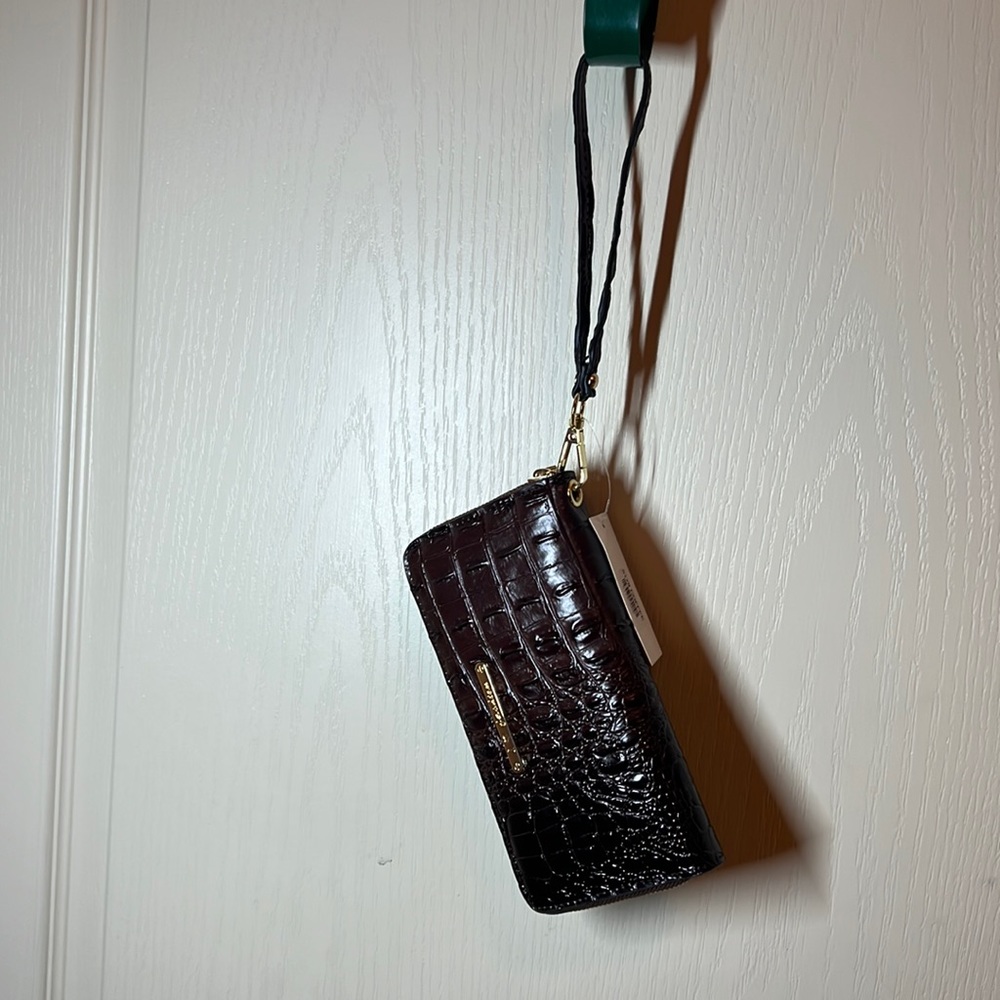 Vegan Leather Wristlet /Wallet